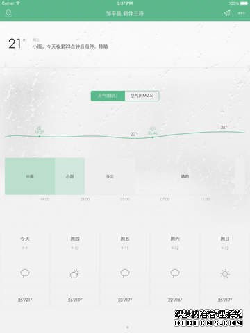 彩云天气iPad版
