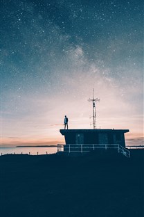 夜晚星空风景壁纸