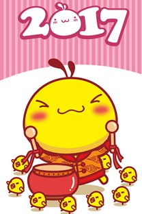 油爆叽丁节日壁纸