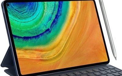 华为MatePad Pro渲染图曝光 打孔屏设计/麒麟990加持