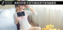 谁是你的菜 年货节8款优质平板电脑推荐