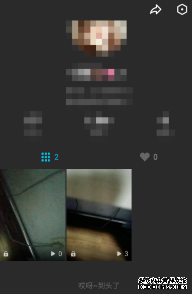 nani小视频怎么删除上传的视频