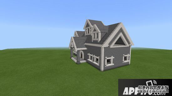 我的世界别墅修建教程图解 别墅怎么简朴制作