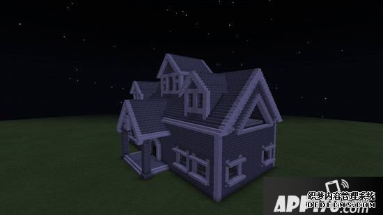 我的世界别墅修建教程图解 别墅怎么简朴制作