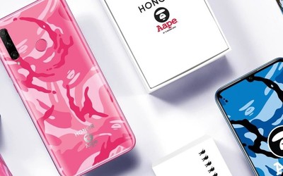 荣耀20i AAPE特别版正式开售 3200万AI自拍/1799元