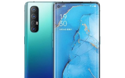 OPPO Reno3 Pro提前上架 7.7mm机身配后置四摄设计