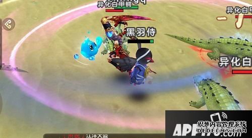 乌鸣报喜 《热血江湖手游》航行宠物黑羽侍进场