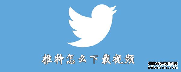 推特怎么下载视频