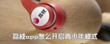 荔枝app怎么开启青少年模式