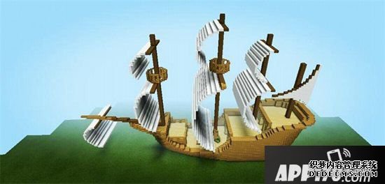 我的世界风帆建造解说 风帆怎么做