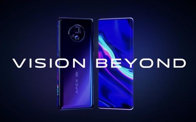 vivo APEX 2020正式亮相：120°全视一体屏 超乎所见