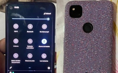谷歌Pixel 4a真机图又来了 一同曝光的还有原装保护壳