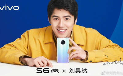 5G自拍手机vivo S6明天见！夜景自拍刘昊然都爱上了