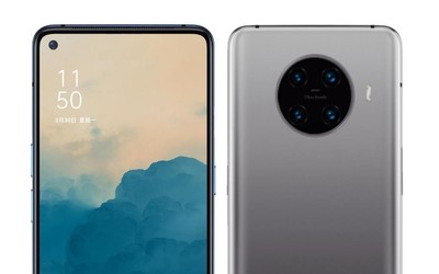 OPPO Ace2全新渲染图曝光 或搭载骁龙865还有新设计