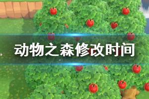 《集合啦动物森友会》修改时间要注意什么 修改时间注意事项一览