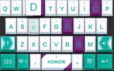 换装！百度输入法上架HONOR X CHERRY联名键盘皮肤