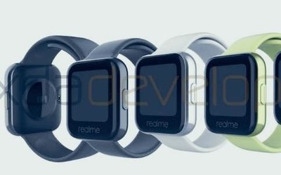 realme Watch渲染图曝光 支持更换表盘 或近期上市