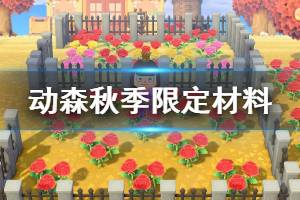 《集合啦动物森友会》秋季限定材料怎么获得 秋季限定材料一览
