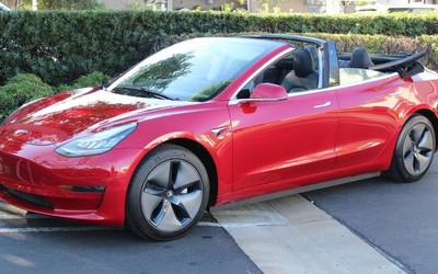 敞篷特斯拉你见过吗？有公司造出了Model 3敞篷版