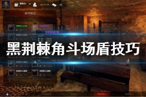 《黑荆棘角斗场》盾怎么加点 盾玩法技巧介绍