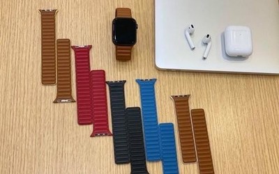 Apple Watch全新皮革回环表带曝光 透气性防水性俱佳