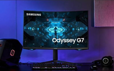 三星在韩国推出Odyssey G7游戏显示器 约售4641元起