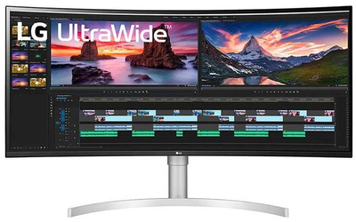 LG UltraWide 4K曲面38寸显示器开启预约 售1599美元