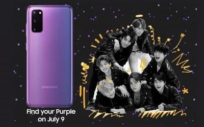 Galaxy S20+/Buds+防弹少年团BTS特别版将开启预订