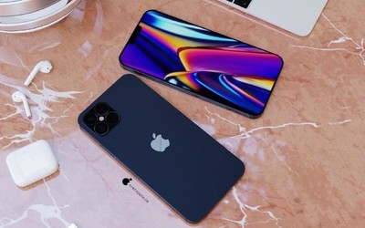 iPhone 12 Pro海军蓝配色渲染图来了 这颜值你中意吗？