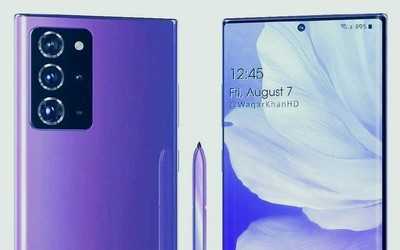 三星Note20 Ultra概念图出炉 曲面屏加窄边框设计！