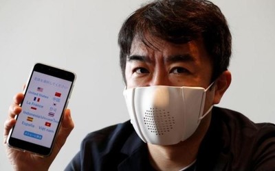 一款用于口罩的智能外设产品 带上它将沟通无国界