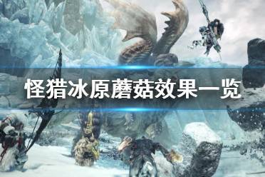 <b>《怪物猎人世界冰原》蘑菇有什么用 蘑菇效果一览</b>