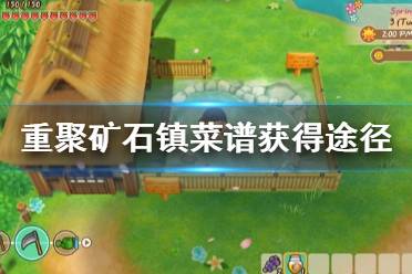 《牧场物语再会矿石镇》菜谱怎么获得 菜谱获得途径一览