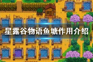 《星露谷物语》鱼塘有什么用 鱼塘作用介绍