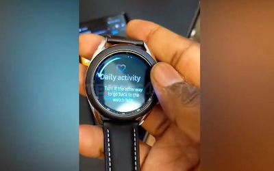 三星Galaxy Watch 3抢先上手 或采用旋转表盘设计？