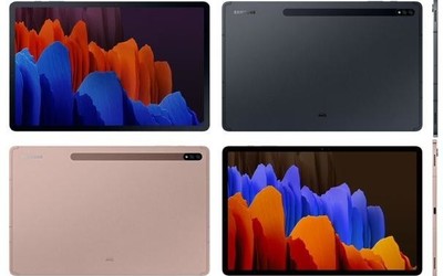 三星Tab S7系列平板即将发布 黑白金三色配骁龙865+