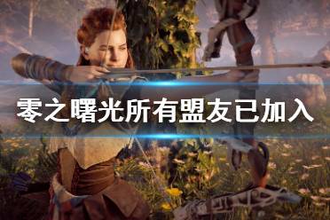 《地平线零之曙光》所有盟友已加入奖杯怎么解锁？所有盟友已加入解锁方法