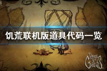 《饥荒联机版》代码怎么写？道具代码一览