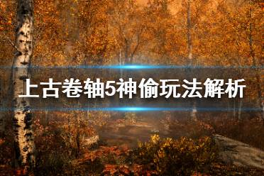 《上古卷轴5》神偷流怎么玩？神偷玩法解析