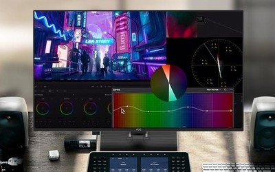 AOC创作设计旗舰U2系列开售！获红点奖的显示器
