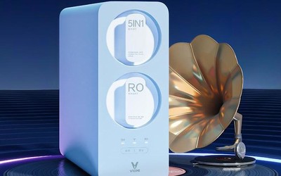云米互联网净水器小蓝调600G开售 配6级滤芯1499元