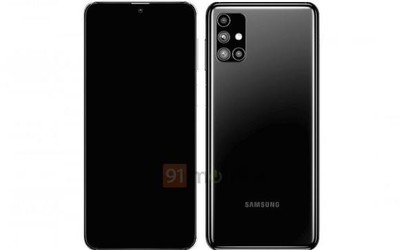三星Galaxy M51真机曝光：挖孔全面屏+7000mAh电池