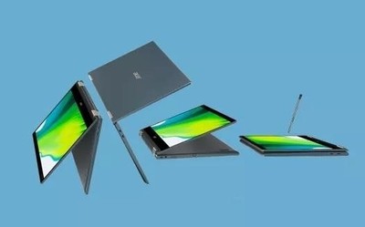 宏碁Spin 7翻转本发布 首发骁龙8cx Gen 2带来超长续航
