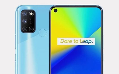 realme 7i外观参数曝光 挖孔屏后置64MP四摄9·17发布