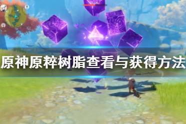 《原神》树脂在哪看?原粹树脂查看与获得方法介绍
