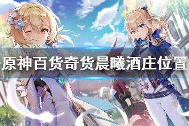 以上就是原神百货奇货晨曦酒庄位置介绍的全部内容了