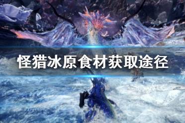  怪猎冰原食材怎么获得？游戏中食材可以多种方法获得