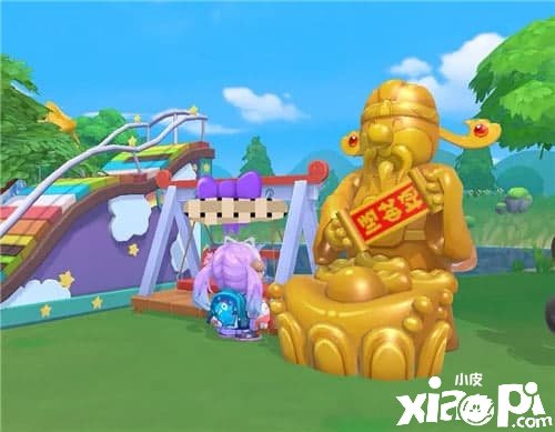 《摩尔庄园手游》财神雕像得到要领