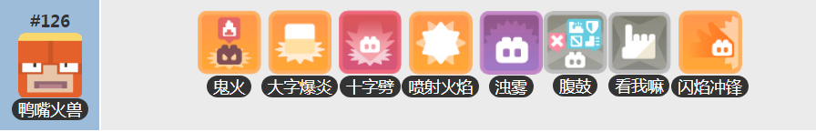 《宝可梦大探险》鸭嘴火兽技术搭配攻略