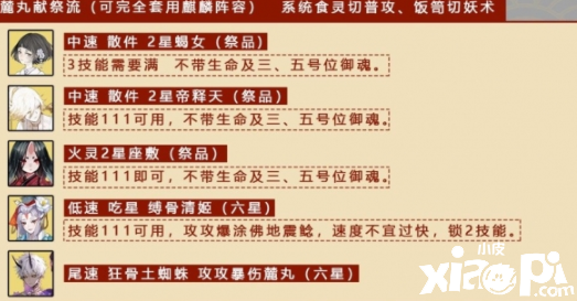 《阴阳师》八百八十八宴阵容搭配推荐